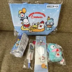 新品★サンリオくじ　からあげクン コラボ　第3弾　ハンギョドン　5点セット