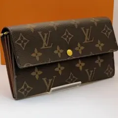 鑑定済み】ルイヴィトン✨長財布 6枚✨モノグラム✨ポルトフォイユ