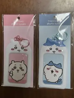 ちいかわ 韓国限定 トレカホルダー　フォトホルダー　2点セット　ハチワレ