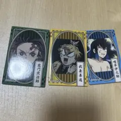 鬼滅の刃 缶バッジ 三個セット 我妻善逸 嘴平伊之助 竈門炭治郎