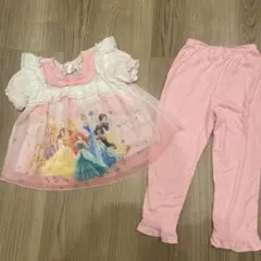 バースデイ　ディズニー　プリンセス　パジャマ　110のサムネイル