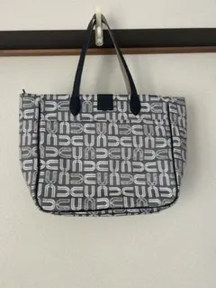 U by ungaro ユーバイウンガロ 総柄トートバッグ　グレー