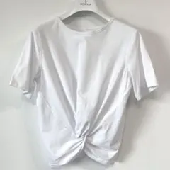 【美品】lululemon*半袖 Tシャツ ヨガピラティスにも使える　ホワイトMのサムネイル