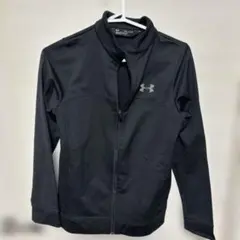 UNDER ARMOUR ブラック ジップアップジャケット上着　サイズYXL