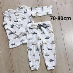 着5-6程　ジェラートピケ　ルームウェア　男の子　70-80cm