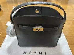 【未使用】HAYNI(ヘイニ) ハンド/ショルダーバッグ　ブラックのサムネイル