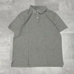 Sonoma メンズ ポロシャツ グレー 半袖 XL 無印 古着 シティーボーイのサムネイル