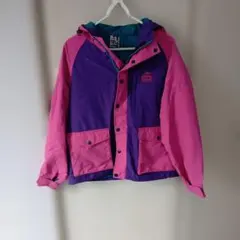 CHUMS マウンテンパーカー ピンク×パープル XS