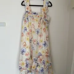 値下げ★新品 レッセパッセ ワンピース 花柄 38