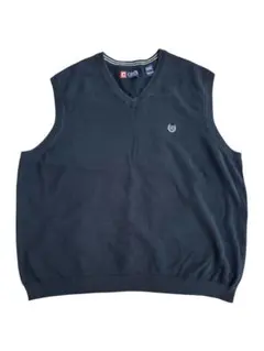 【90s-00s】CHAPS チャップス コットン ニットベスト 3XL