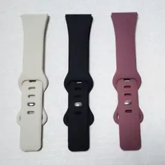 22mm スマートウォッチ替えバンド 3色セット