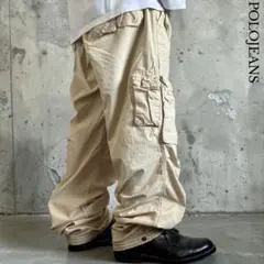 00s POLO JEANS ミリタリーフライトカーゴパンツ B系Y2K