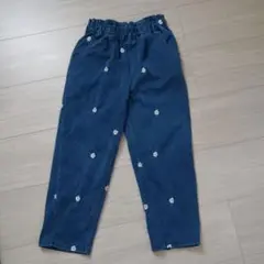 サマンサモスモス　120 花柄キッズパンツ