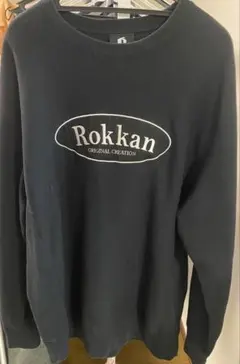 ROKKAN トレーナー　黒　INDEPENDENT XLのサムネイル