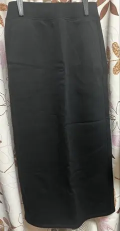 GU ヘビーウェイトスウェットナロースカート 黒 Mサイズ