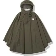 【美品】THE NORTH FACE フード付きポンチョ Mサイズ オリーブ