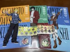 くら寿司 クリアファイル 缶バッジ他 サカモトデイズ SAKAMOTO DAYS