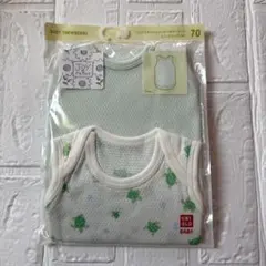 UNIQLO ベビー タンクトップ肌着 2枚セット 70