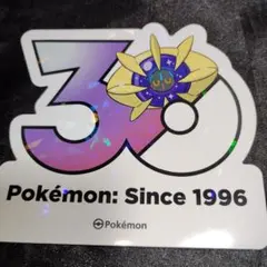 ポケモン 韓国限定 ポケモンストア30周年ロゴステッカー シール