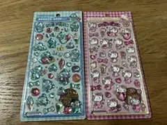 サンリオ　ボンボンドロップシール 2枚セッ