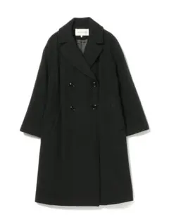 Ray BEAMS コート　レディース ブラック　ウール　　S〜Mサイズ