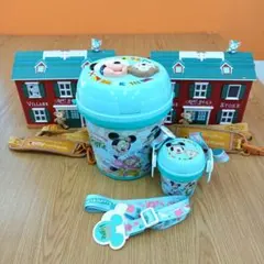 ディズニーリゾート　ダッフィー　ポップコーンバケット　3点セット　※ばら売り不可