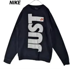 NIKE JUST DO IT ブラック スウェット S