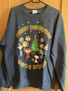 【古着】PEANUTS チャーリーブラウン クリスマス スウェットのサムネイル