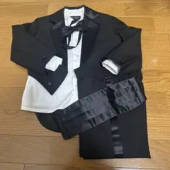 フォーマルスーツ 黒　結婚式　3T