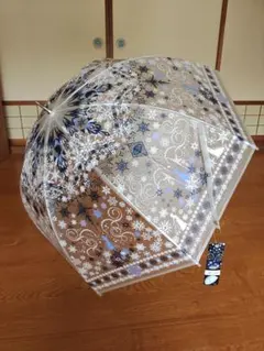 【Disney】アナと雪の女王　ビニール傘　エルサ　長傘　雨傘　新品▪未使用品