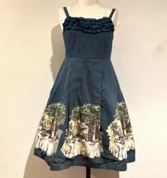 ノースリーブワンピース ひざ丈ワンピース