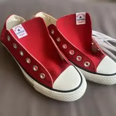CONVERSE NEXTARスニーカー レッド24.5cm