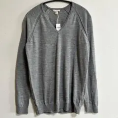 【未使用】ギャップ エクストラファイン メリノウール100% Vネック ニット