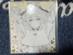 cLover ポップアップ ぎばちゃん 直筆イラストサイン色紙 リズレ