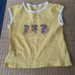 ELLE PLANE イエロー タンクトップ