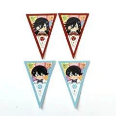 【4点】わんぱく！刀剣乱舞 フレークシール 和泉守 堀川