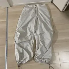 ホワイト ワークパンツ