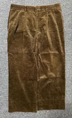 コーデュロイパンツ ブラウン