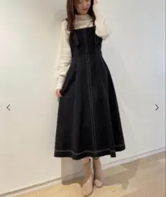 MAJESTIC LEGON デニム キャミワンピース