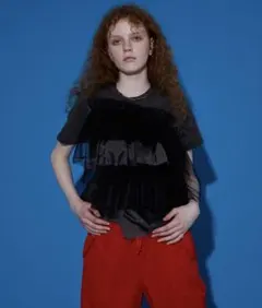 最終お値下げJOSEMOON LAYERED SHEER GATHER TOPS 最終お値下げJOSEMOON LAYERED SHEER GATHER TOPS - メルカリ