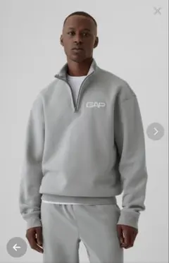 GAPロゴ ハーフジップアップ プルオーバーのサムネイル