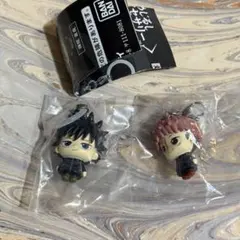 呪術廻戦 めじるしアクセサリー 虎杖悠仁 伏黒恵 2個セット