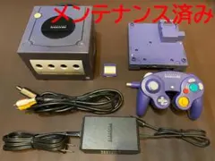ゲームキューブ 本体 バイオレット ゲームボーイプレーヤー