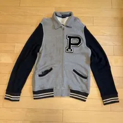 Polo ラルフ・ローレン インディアン ニットジャケット グレー/黒のサムネイル