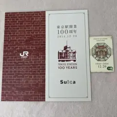 東京駅開業100周年記念 Suicaカードと記念台紙セットのサムネイル