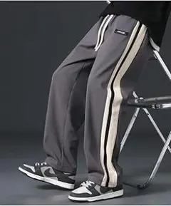 メンズ 秋服 ワイドパンツ　ズボン 4XL