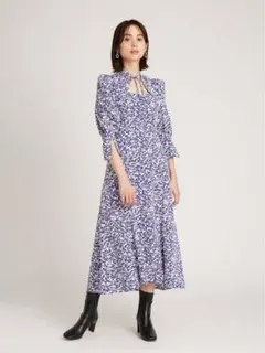 【正規品】SNIDEL Sustainableデコルテオープンバリエワンピース