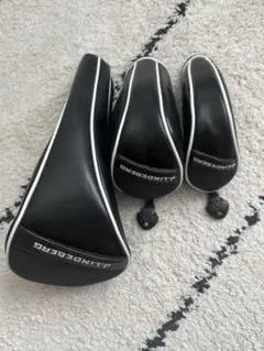 J.LINDEBERG ゴルフ ヘッドカバー 3点セット