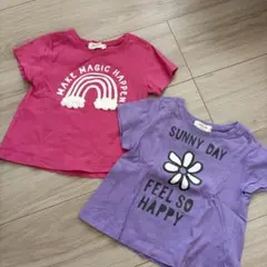 半袖Tシャツ 2枚セット 80cm ベビードール