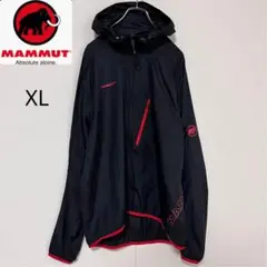 【美品】MAMMUT マムート マウンテンパーカー ブラック XL 黒×赤
